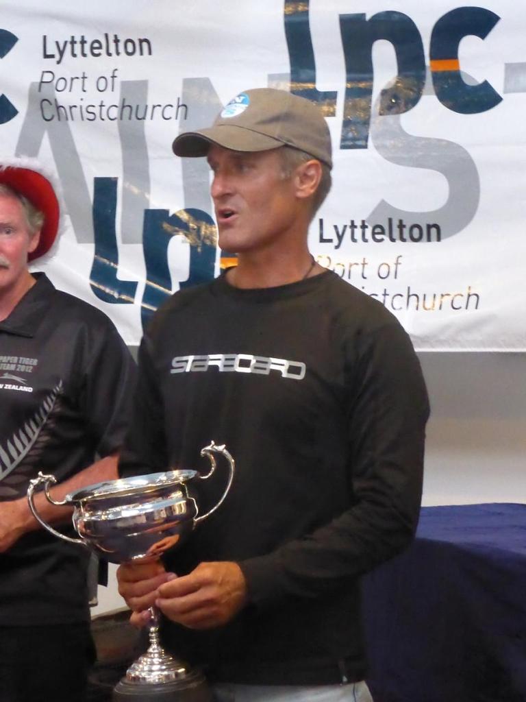 Mark Orams overall winner - 2014 Paper Tiger National Championships © SW